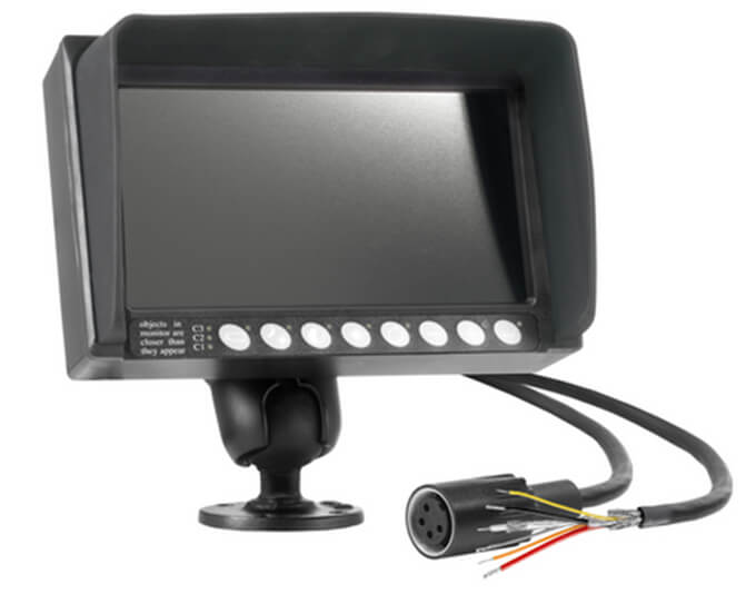 Orlaco Monitor 7 inch RLED/LEDD